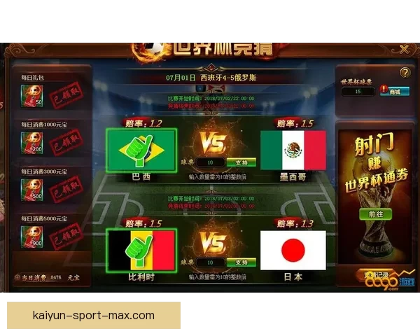 世界杯赛事竞猜推荐 精准预测助你赢得大奖